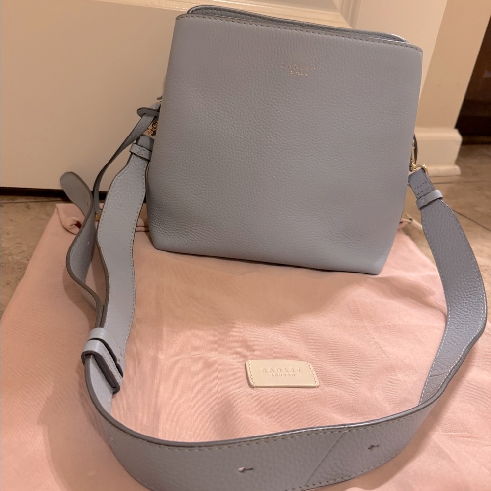 Radley London Blue Crossbody Bag Modern Design